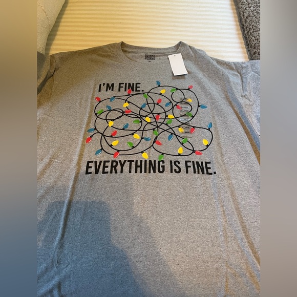 NWT | “I’m fine. Everything is fine.” Unisex T-Shirt - Picture 2 of 3